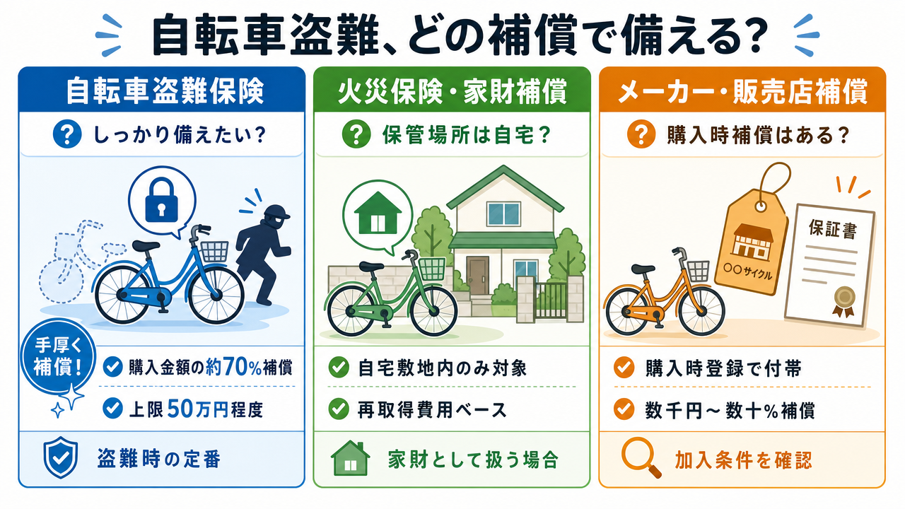 盗難保険は見つかったらどうなる？鍵かけ忘れは対象外？ のサムネイル