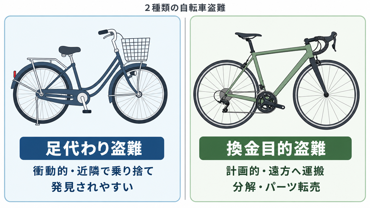自転車盗難で犯人は特定できるのか。被害者が知るべき期待と現実 のサムネイル