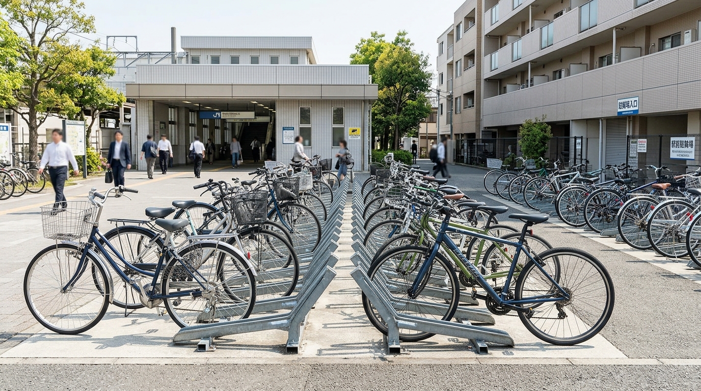 自転車の停め方で盗難リスクは変わる。状況判断という総合技術 のサムネイル